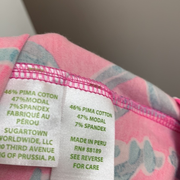 Lilly Pulitzer pink elephant print sleeveless top - Picture 7 of 8